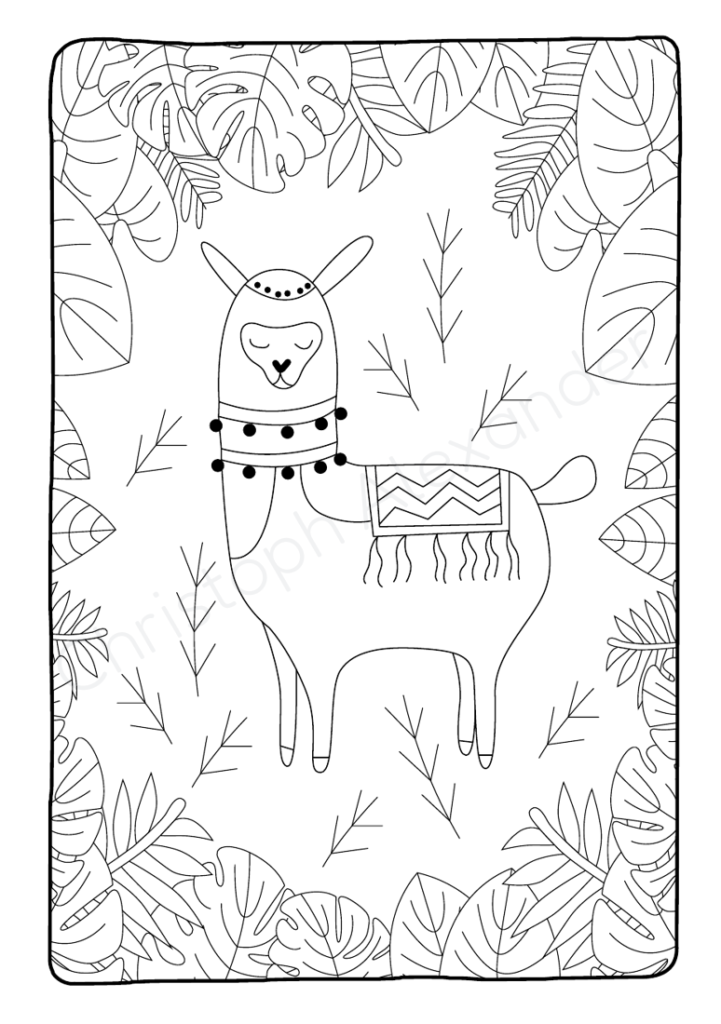 Lamagisch!: 50 lamagische Ausmalbilder – von Illustrator:innen erstellt, einseitig gedruckt & mit PDF-Bonus für endlosen Malspaß