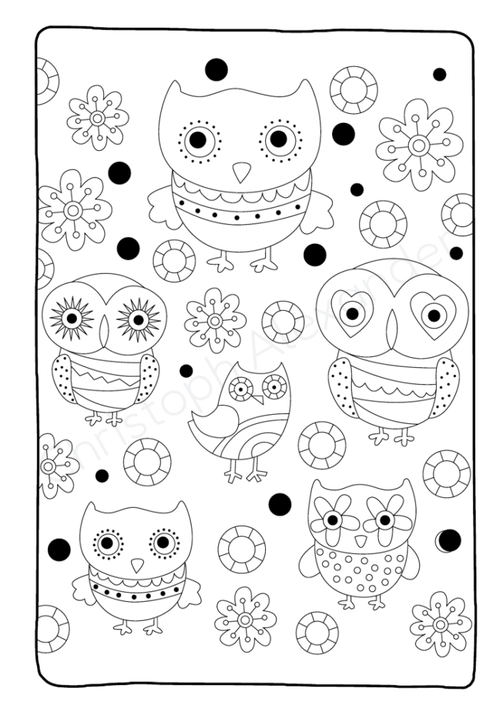 Eulenschön!: 50 eultastische Ausmalbilder – von Illustrator:innen erstellt, einseitig gedruckt & mit PDF-Bonus für endlosen Malspaß
