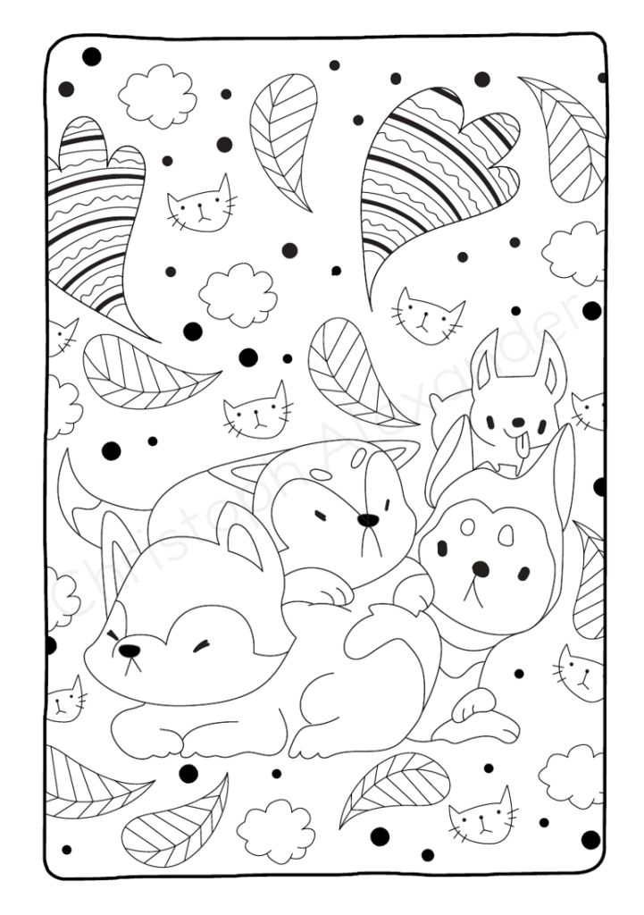 Hunderbar!: 50 hunderbare Ausmalbilder – von Illustrator:innen erstellt, einseitig gedruckt & mit PDF-Bonus für endlosen Malspaß