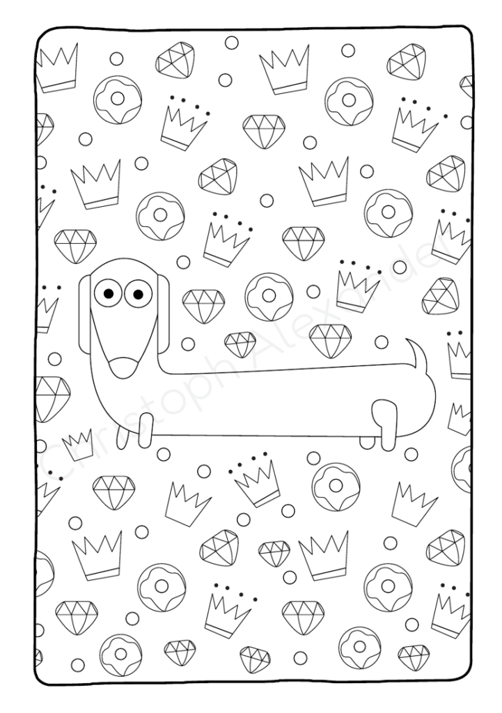 Hunderbar!: 50 hunderbare Ausmalbilder – von Illustrator:innen erstellt, einseitig gedruckt & mit PDF-Bonus für endlosen Malspaß