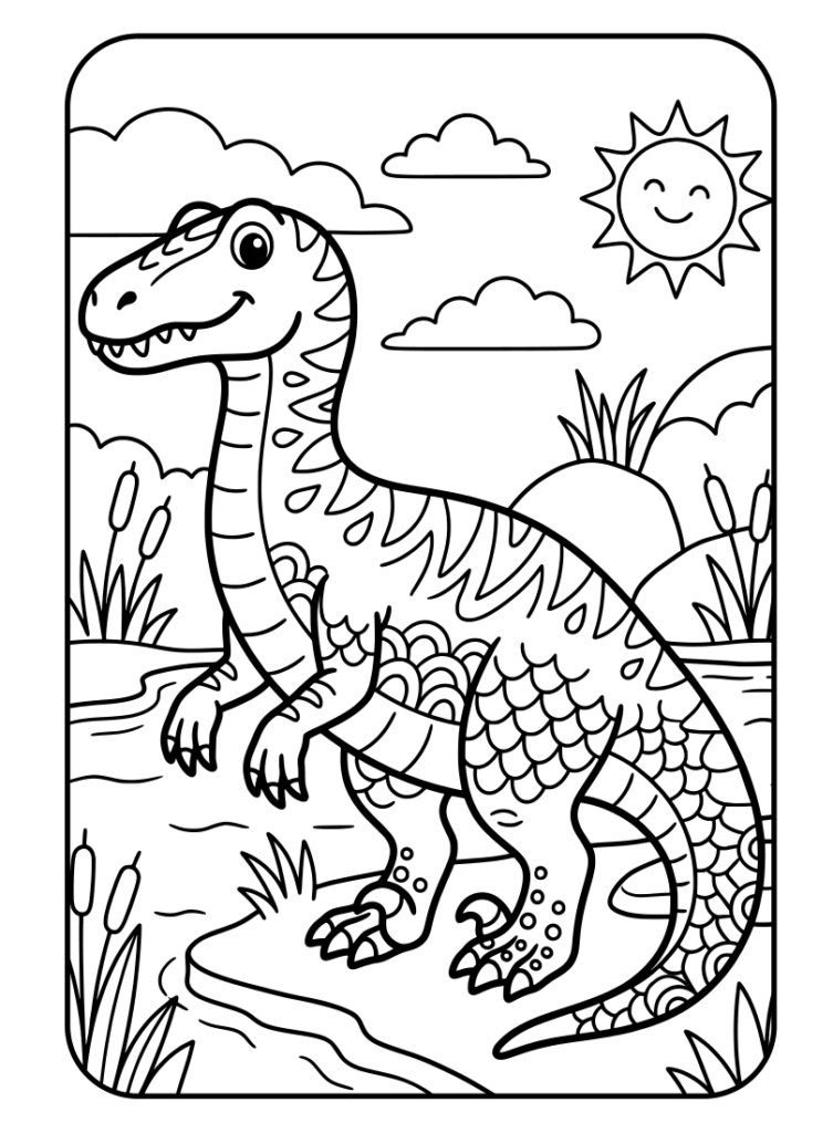 Mein Dino Mandala Malbuch: 50 Dino-Mandalas für Kinder ab 4 Jahren zum Ausmalen — fördern und fordern, inklusive Gratis-PDF