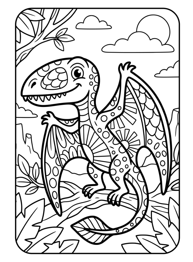 Mein Dino Mandala Malbuch: 50 Dino-Mandalas für Kinder ab 4 Jahren zum Ausmalen — fördern und fordern, inklusive Gratis-PDF
