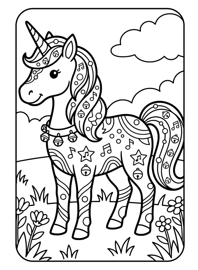 Mein Einhorn Mandala Malbuch: 50 Einhorn-Mandalas für Kinder ab 4 Jahren zum Ausmalen — fördern und fordern, inklusive Gratis-PDF