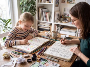 Illustration: Das Skizzenbuch der Profis: Wie Illustrator:innen täglich zeichnen, mit Fehlern umgehen und Ideen sammeln – und wie Kinder ihr eigenes Skizzen- und Ideenbuch anlegen